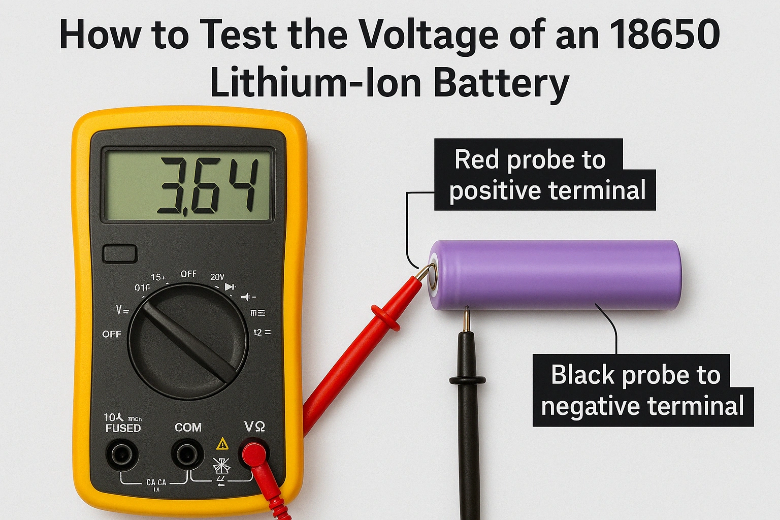 18650 Voltage Test
