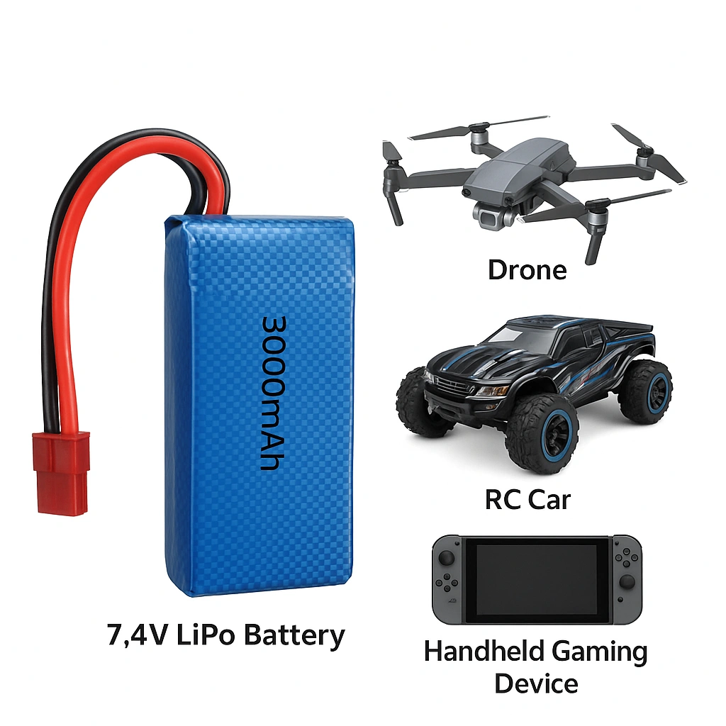 7.4v lithium polymer battery