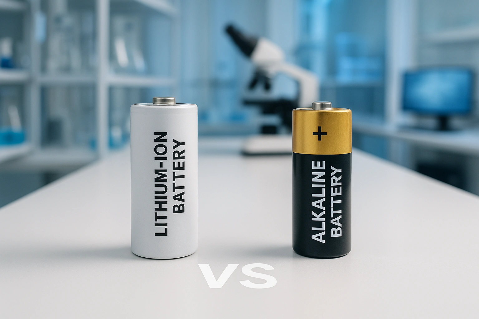 Lithium-ion Battery vs Alkaline